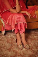Antara Reva — Coral | Kurta Set