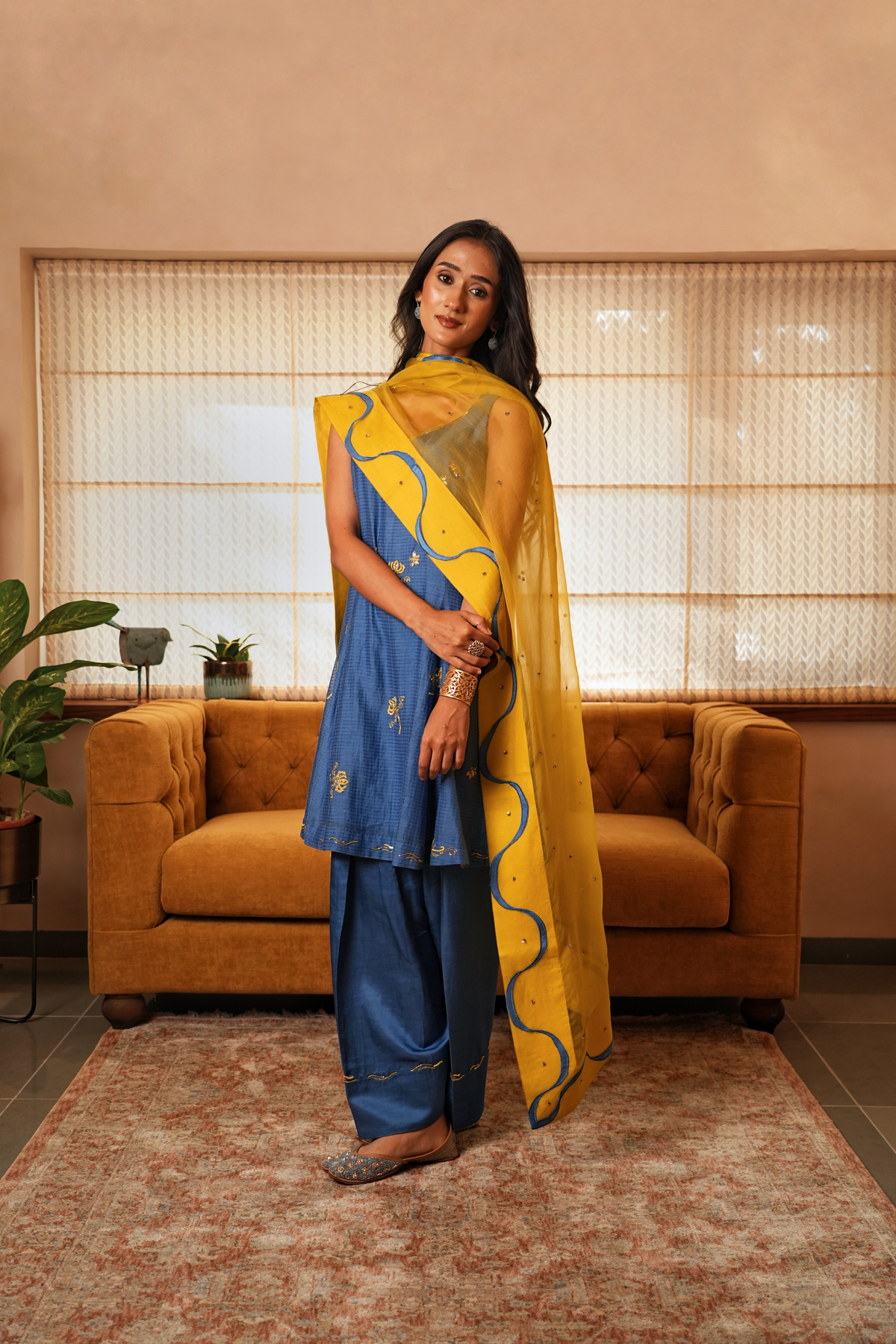 Antara Nira — Sapphire | Kurta Set