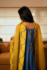 Antara Nira — Sapphire | Kurta Set