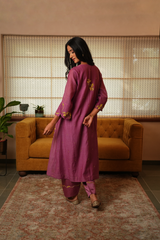 Antara Jeeva — Dusty Orchid | Kurta Set