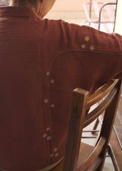 Floral Wheel Motif Top