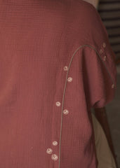 Floral Wheel Motif Top