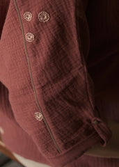 Floral Wheel Motif Top