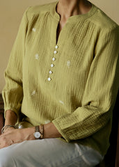 Chakri Bloom Top · Gauze Cotton