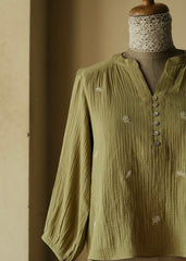 Chakri Bloom Top · Gauze Cotton