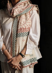 Desert Grid Scarf