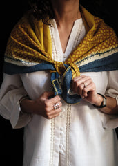 Golden Lattice Scarf