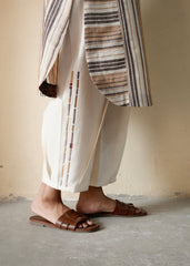 Earthy Stripes Kurta with Harem  Pants
