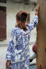 Fergana Blue · Shirt Dress