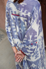Fergana Blue · Shirt Dress