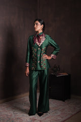 Pine Green Blazer & Pant Set