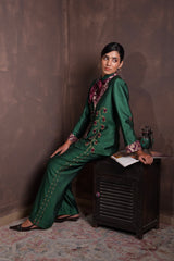 Pine Green Blazer & Pant Set