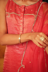 Antara Reva — Coral | Kurta Set