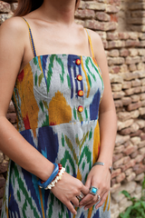 Samarkand Noon · Noodle-Strap Dress