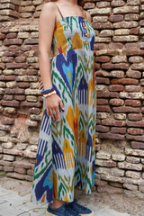 Samarkand Noon · Noodle-Strap Dress