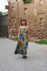 Samarkand Noon · Noodle-Strap Dress