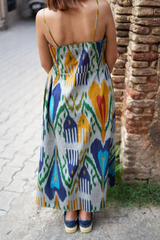 Samarkand Noon · Noodle-Strap Dress