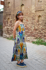 Samarkand Noon · Noodle-Strap Dress