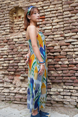 Samarkand Noon · Noodle-Strap Dress